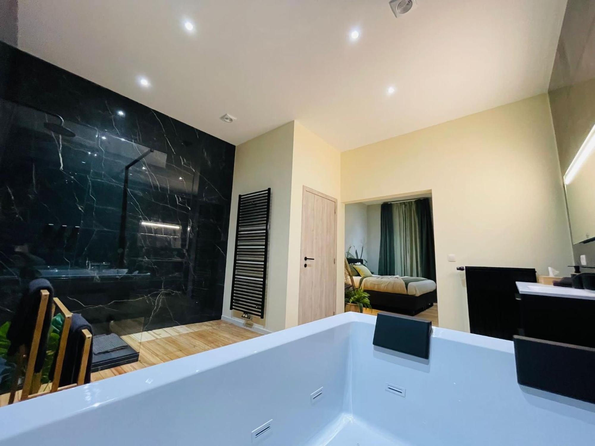 Appartement Exotique Avec Bain Balneo Liège Zewnętrze zdjęcie